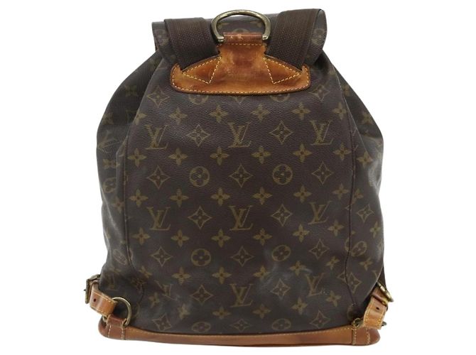 LOUIS VUITTON Monogram Montsouris GM Rucksack M51135 LV Auth hk3755 Monogramm - Ansicht 2