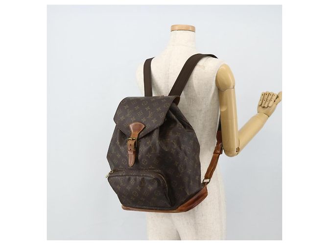 LOUIS VUITTON Monogram Montsouris GM Rucksack M51135 LV Auth hk3755 Monogramm - Ansicht 25