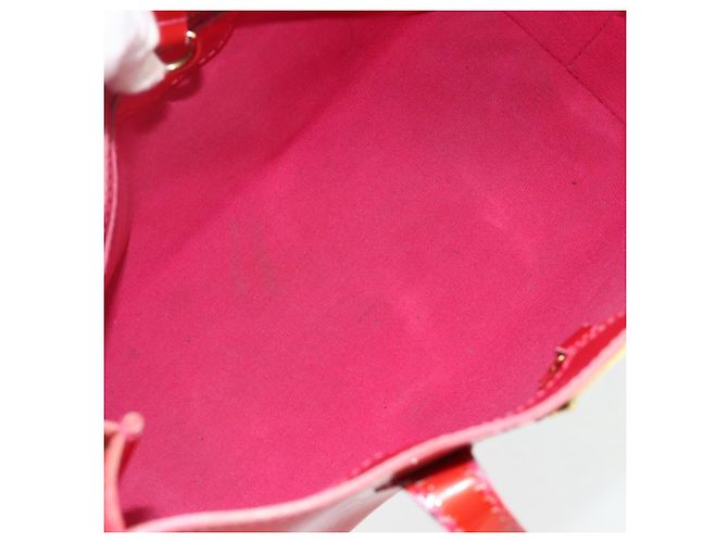 LOUIS VUITTON Borsa Monogram Vernis Wilshire PM Rose Pop M93643 Auth 179756 Rosa - vista 11