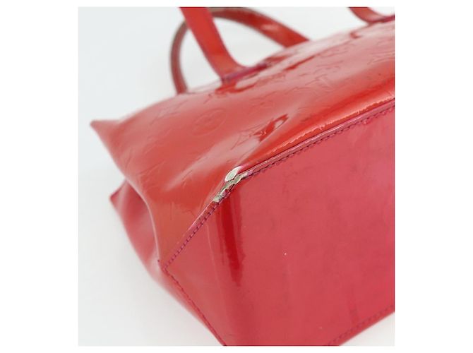 LOUIS VUITTON Borsa Monogram Vernis Wilshire PM Rose Pop M93643 Auth 179756 Rosa - vista 16