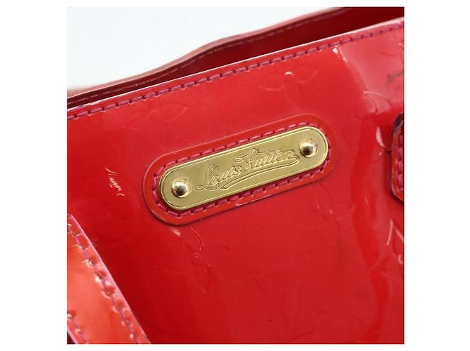 LOUIS VUITTON Borsa Monogram Vernis Wilshire PM Rose Pop M93643 Auth 179756 Rosa - vista 17