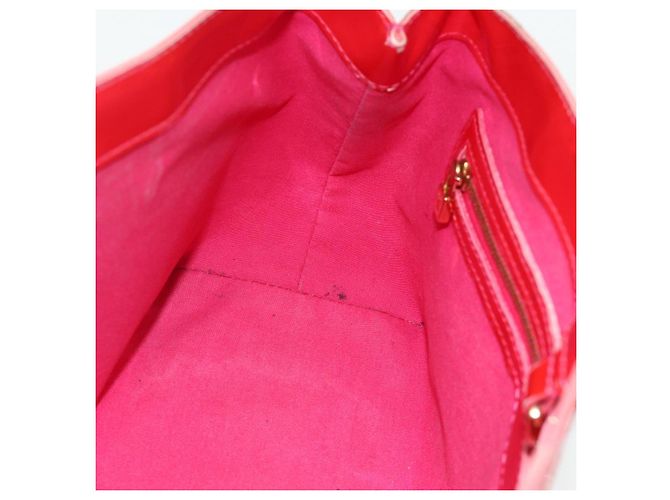 LOUIS VUITTON Borsa Monogram Vernis Wilshire PM Rose Pop M93643 Auth 179756 Rosa - vista 19
