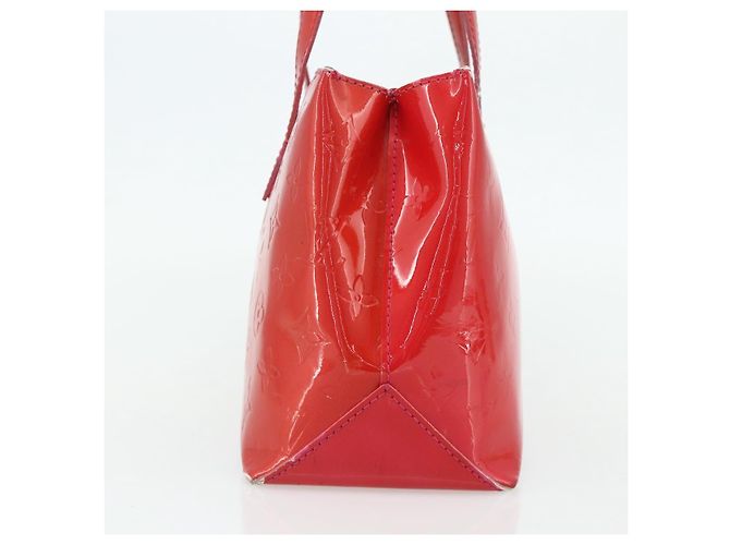 LOUIS VUITTON Borsa Monogram Vernis Wilshire PM Rose Pop M93643 Auth 179756 Rosa - vista 3