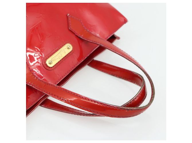 LOUIS VUITTON Borsa Monogram Vernis Wilshire PM Rose Pop M93643 Auth 179756 Rosa - vista 7