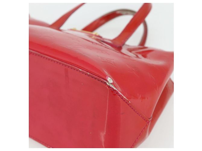 LOUIS VUITTON Borsa Monogram Vernis Wilshire PM Rose Pop M93643 Auth 179756 Rosa - vista 9