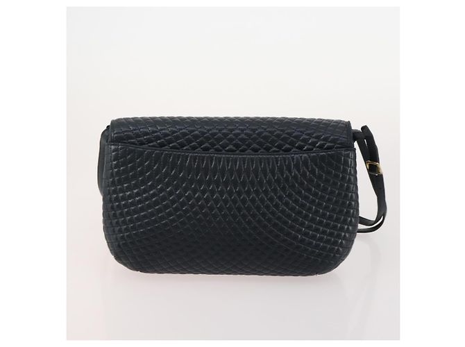 Borsa a Spalla BALLY in Pelle 3 Set Navy Black Brown Auth BA12350 Marrone Nero Blu navy - vista 10