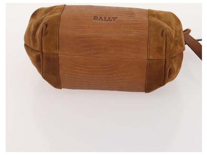 Borsa a Spalla BALLY in Pelle 3 Set Navy Black Brown Auth BA12350 Marrone Nero Blu navy - vista 21