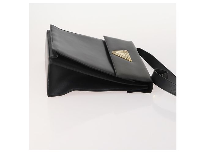 Borsa a Spalla BALLY in Pelle 3 Set Navy Black Brown Auth BA12350 Marrone Nero Blu navy - vista 4