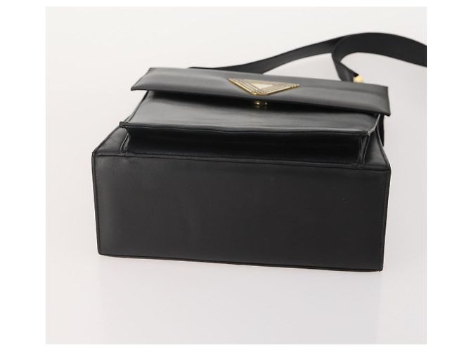 Borsa a Spalla BALLY in Pelle 3 Set Navy Black Brown Auth BA12350 Marrone Nero Blu navy - vista 7