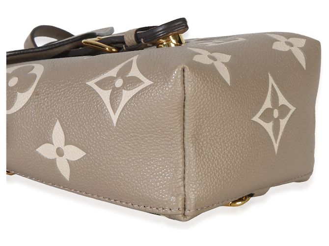 Onthego Louis Vuitton Tourterelle Empreinte Giant Monogram Tiny Backpack Marrone - vista 7