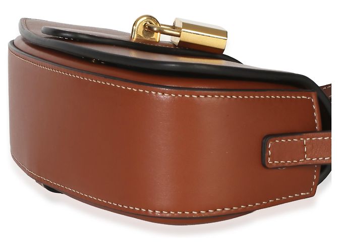 Céline Clutch Tabou con tracolla in pelle di vitello liscia marrone Celine - vista 6