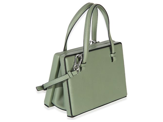 Loewe Green Calfskin Top Handle Postal Bag - view 4