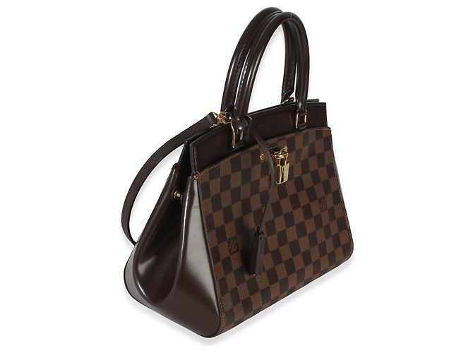 Louis Vuitton Damier Ebene Canvas Rivoli PM Marrone - vista 4
