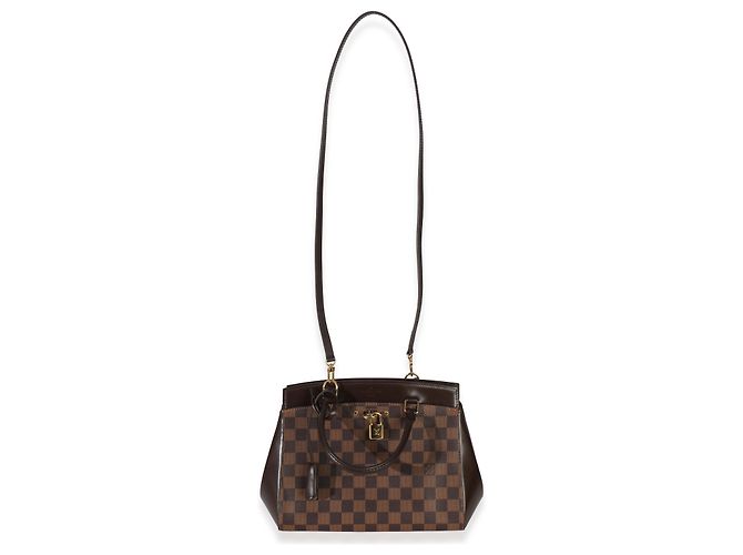 Louis Vuitton Damier Ebene Canvas Rivoli PM Marrone - vista 5