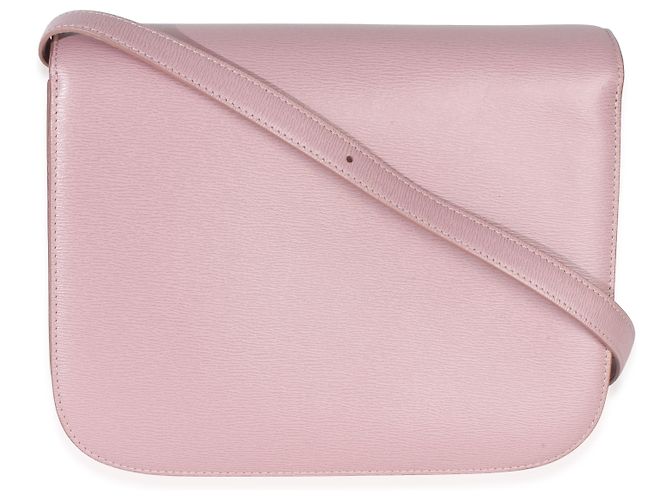 Céline Borsa Celine Small Box in pelle di vitello testurizzata rosa - vista 2