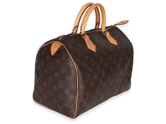 Louis Vuitton Monogram Canvas Speedy 30 Marrone - vista 4