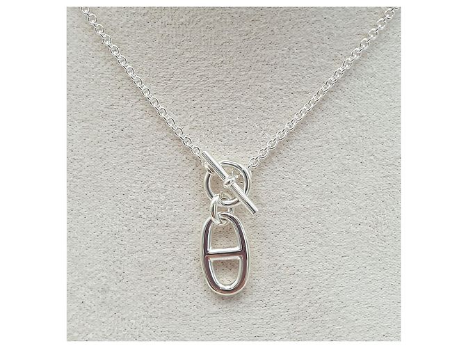 Hermès Collana in argento Chaine d'Ancre - vista 3