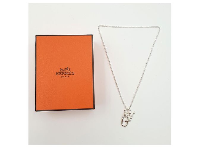 Hermès Collana in argento Chaine d'Ancre - vista 4