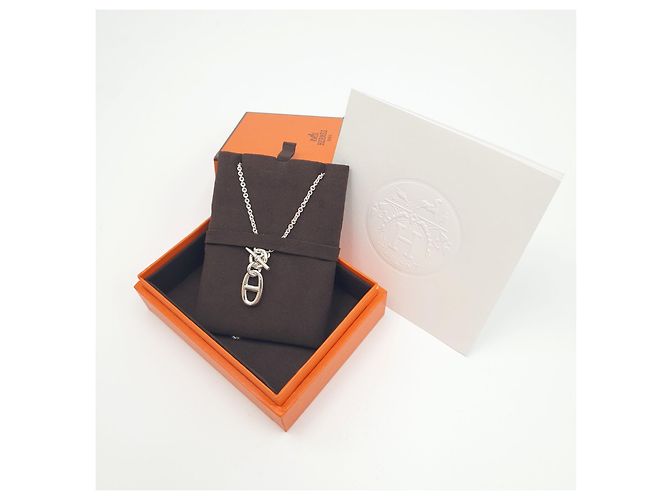 Hermès Collana in argento Chaine d'Ancre - vista 5