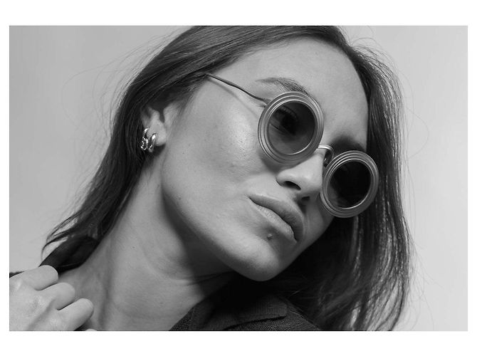 Autre Marque Gafas de sol UMA WANG + RIGARDS UW12 SAHARA Bronce - vista 8