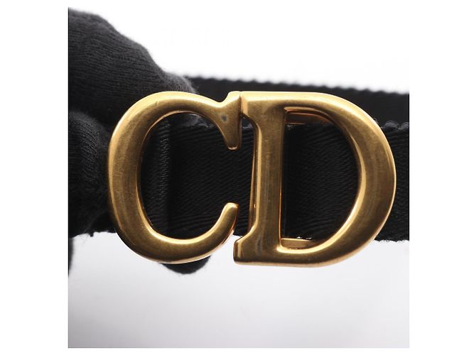 Christian Dior Dior Saddle Bag Flat Belt Pouch Beige Blu navy - vista 9