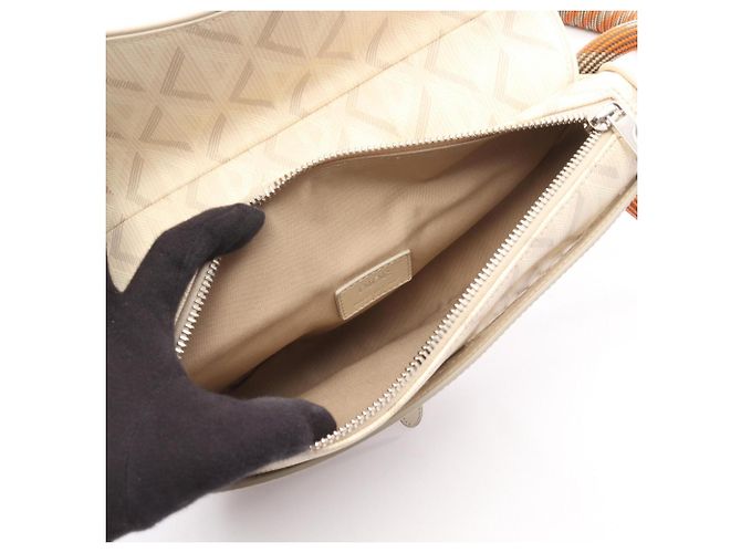 Christian Dior Dior Nautic Saddle Bag Multicor Cru - vista 3