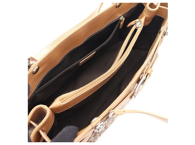 Borsa Christian Dior Trotter Marrone Beige - vista 3