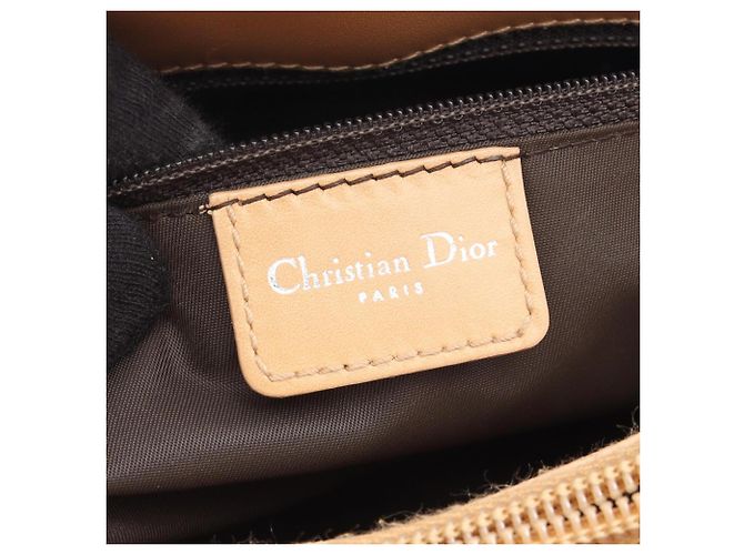 Borsa Christian Dior Trotter Marrone Beige - vista 4
