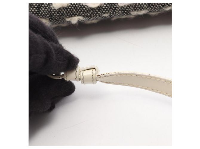 Borsa a tracolla Christian Dior Dior Maris Pearl Nero Bianco - vista 10