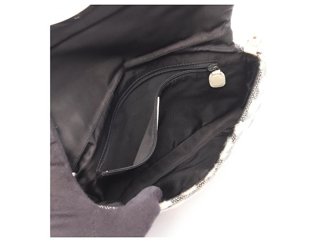 Borsa a tracolla Christian Dior Dior Maris Pearl Nero Bianco - vista 3