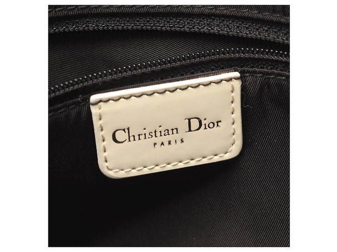 Borsa a tracolla Christian Dior Dior Maris Pearl Nero Bianco - vista 4