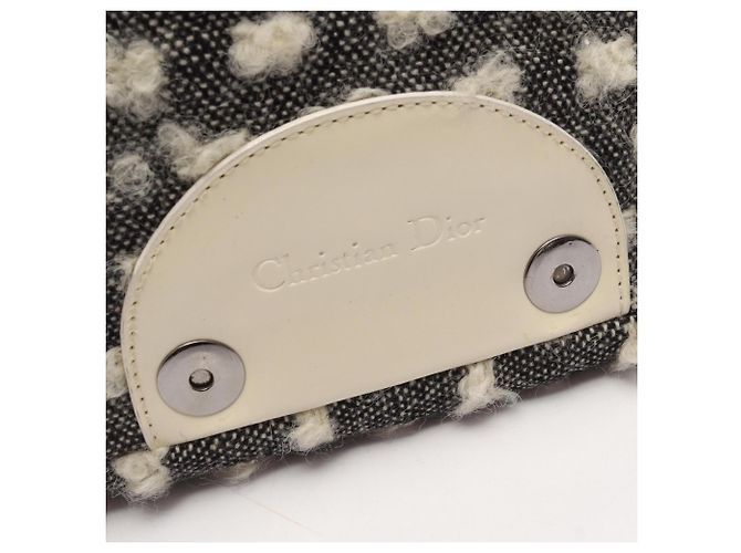 Borsa a tracolla Christian Dior Dior Maris Pearl Nero Bianco - vista 5