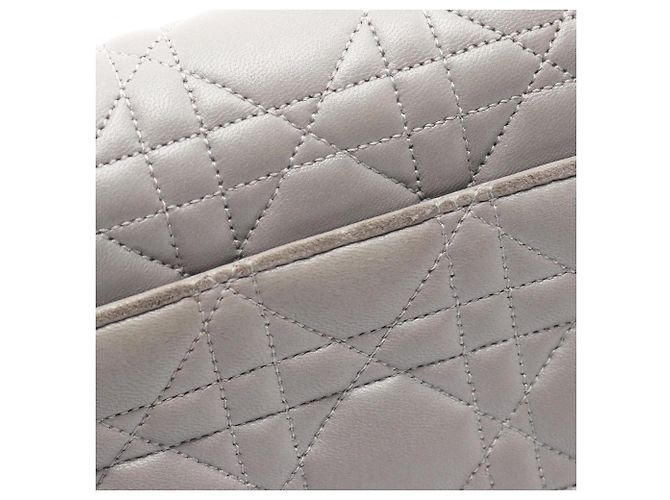 Borsa a tracolla Christian Dior Miss Cannage Marrone - vista 10