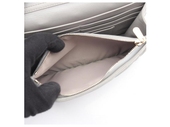 Borsa a tracolla Christian Dior Miss Cannage Marrone - vista 4