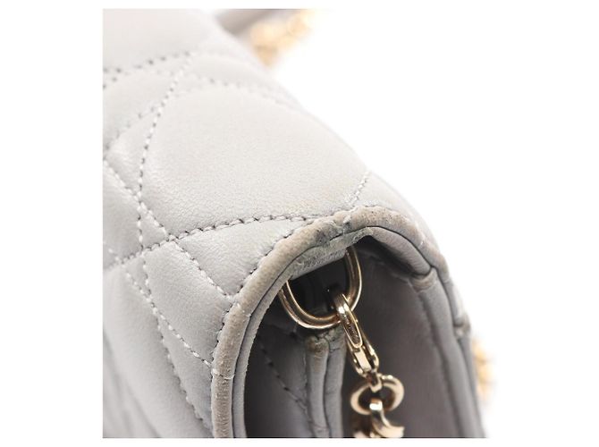 Borsa a tracolla Christian Dior Miss Cannage Marrone - vista 9
