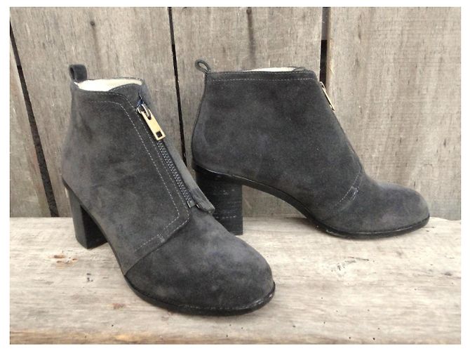 Botines Paul Smith Parton en ante gris - vista 2