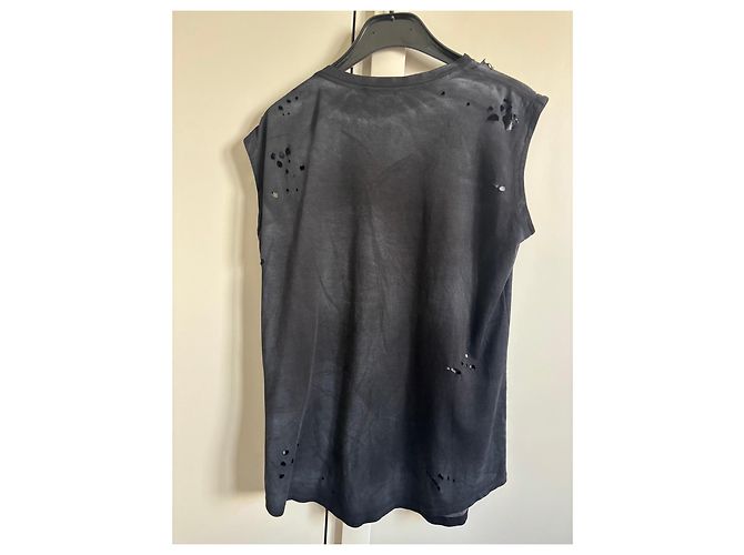 Balmain Camiseta con estampado de tigre desgastado Negro - vista 12