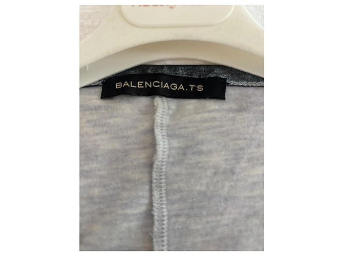 Balenciaga T Top Sin Mangas Estampado Metálico - vista 6