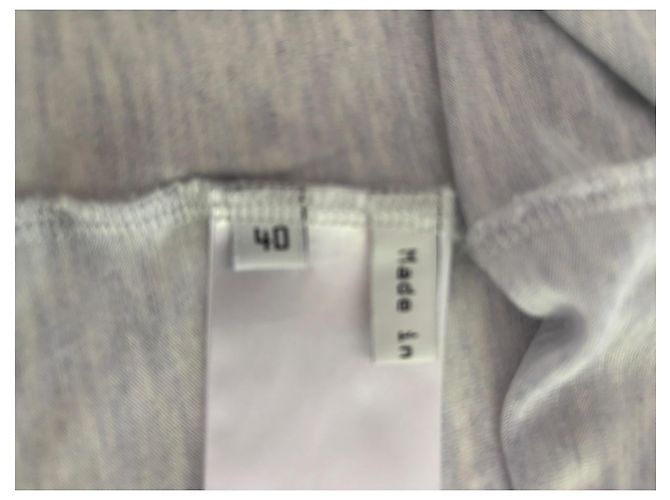 Balenciaga T Top Sin Mangas Estampado Metálico - vista 7