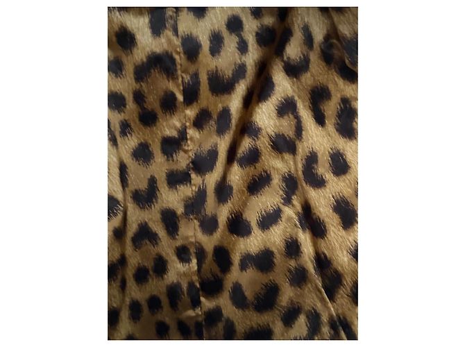 Borsa a mano in pelle Roberto Cavalli beige - vista 17