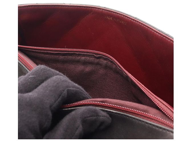 Borsa a tracolla Chanel Matelassé Diana Flap Nero - vista 7