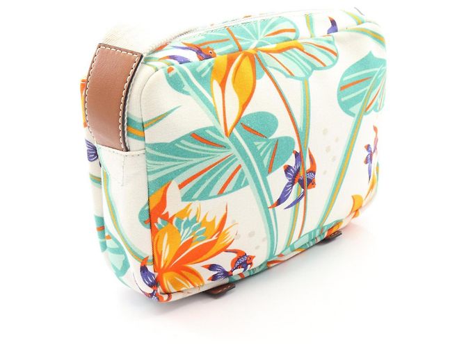 Borsa a Spalla LOEWE x PAULA'S IBIZA Water Lily Bianco Multicolore - vista 2