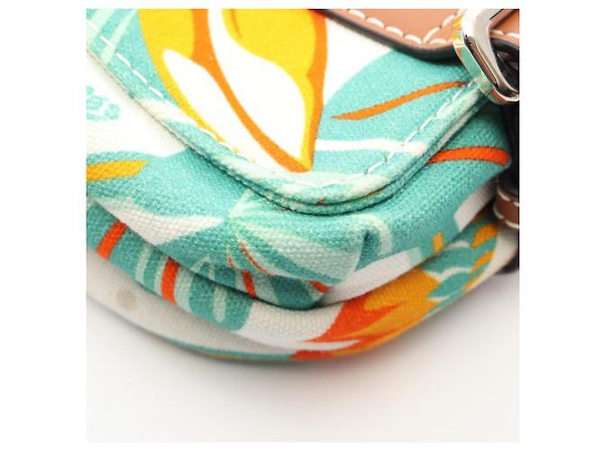 Borsa a Spalla LOEWE x PAULA'S IBIZA Water Lily Bianco Multicolore - vista 6