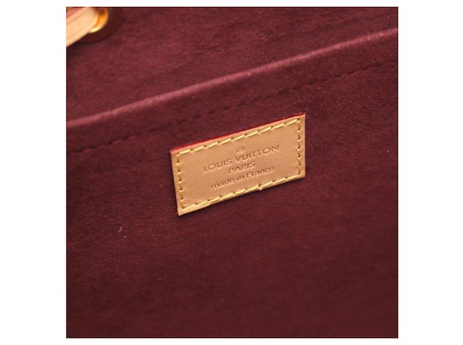 Zaino Louis Vuitton Montsouris Monogram Marrone Monogramma - vista 4