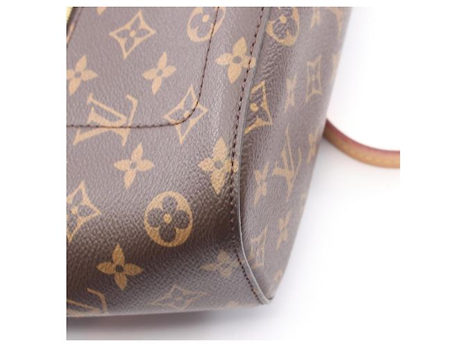 Zaino Louis Vuitton Montsouris Monogram Marrone Monogramma - vista 6