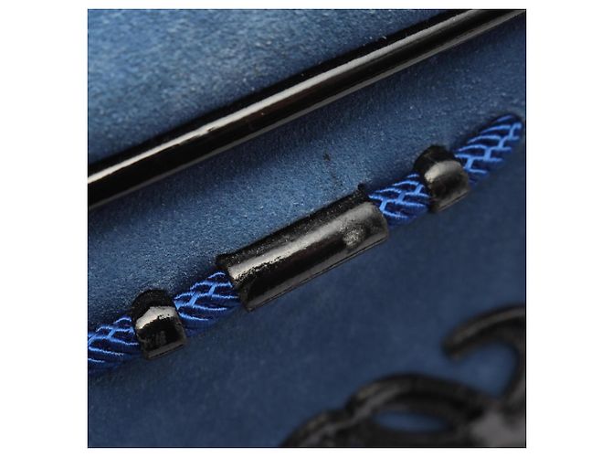 Borsa Loewe Amazona 28 Nero Blu - vista 11
