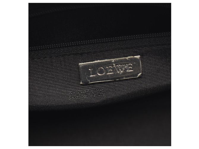 Borsa Loewe Amazona 28 Nero Blu - vista 4