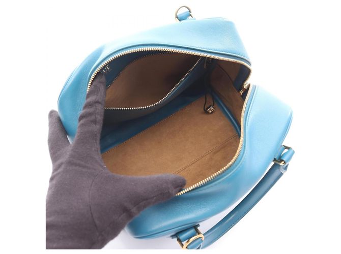 Borsa 2-Way Loewe Amazona 19 Square Blu - vista 3