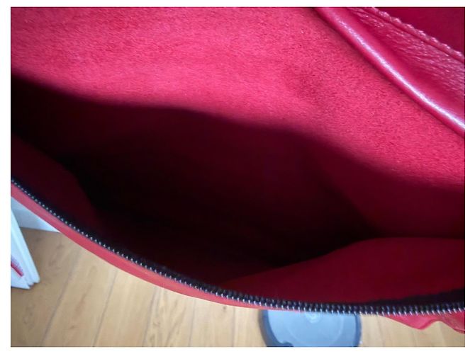 Lancel Borsa in pelle rossa Rosso - vista 10