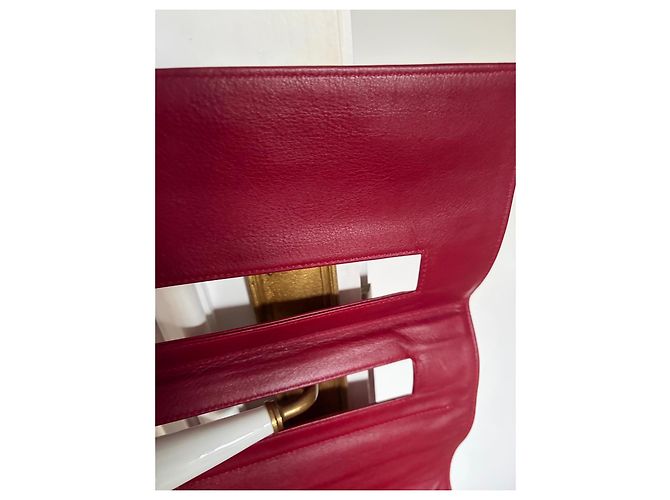 Lancel Borsa in pelle rossa Rosso - vista 14